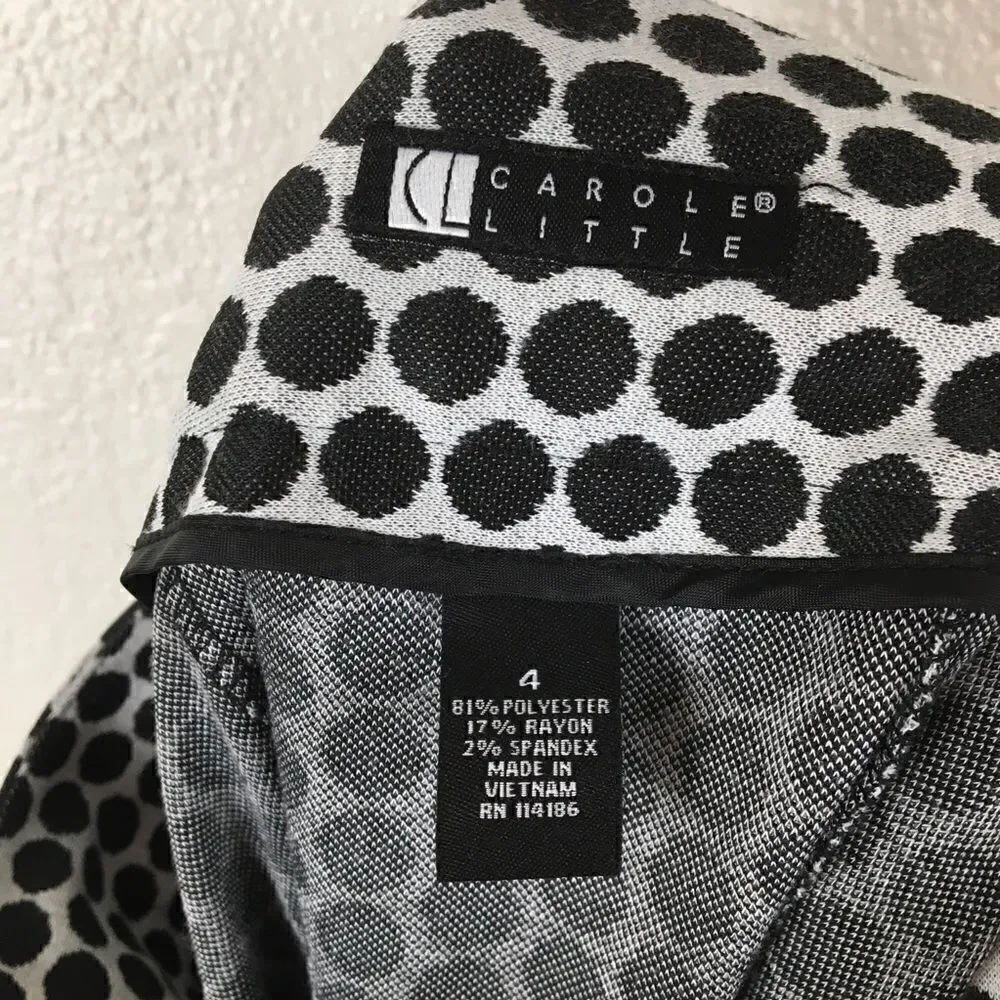 ‎Carole Little polkadot fit & flare skirt 4 Corpcore BusinessSiren